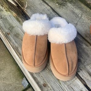 Ugg Disquette Chestnut Size 8 New